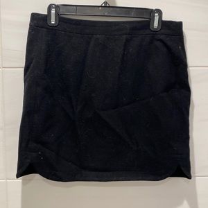 Black wool skirt - J Crew